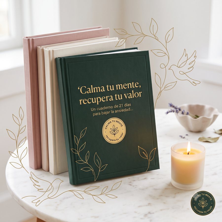 Cuaderno digital: Calma tu mente, recupera tu valor